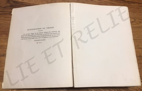LES CONTES DE BOCCACE - DECAMERON.
LES CINQ PREMIERES JOURNÉES -LES CINQ DERNIERES JOURNÉES.
TRADUIT PAR ANTOINE LE MAÇON.. BOCCACE ou BOCCACIO - ...