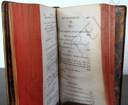 NOUVEAU COMMENTAIRE SUR L’ORDONNANCE CIVILE du mois d'avril
1667.. JOUSSE DANIEL
