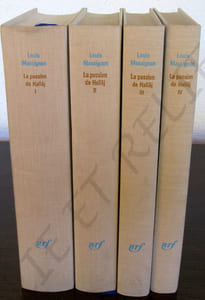 LA PASSION DE HALLAJ.4 volumes.