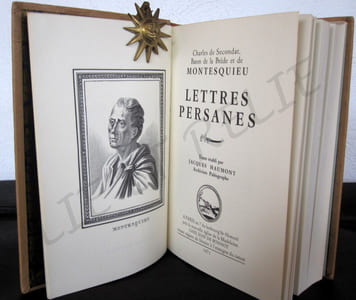 LETTRES PERSANES.
Texte établi par Jacques HAUTMONT
Archiviste Paléographe.