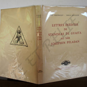 LETTRES INEDITES AU SÂR PELADAN JOSEPHIN.