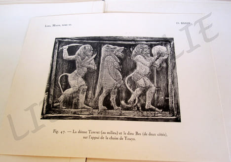 LA MAGIE DANS L'EGYPTE ANTIQUE- de l'ancien empire jusqu'al époque copte.. LEXA François.