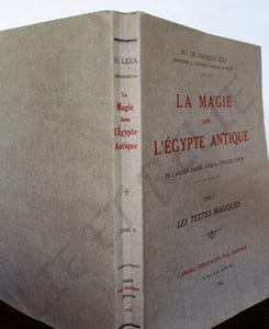 LA MAGIE DANS L'EGYPTE ANTIQUE- de l'ancien empire jusqu'al époque copte.