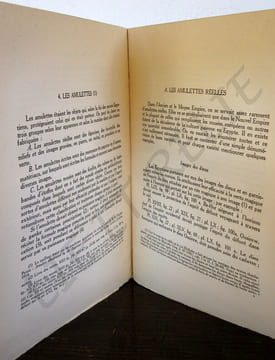LA MAGIE DANS L'EGYPTE ANTIQUE- de l'ancien empire jusqu'al époque copte.. LEXA François.