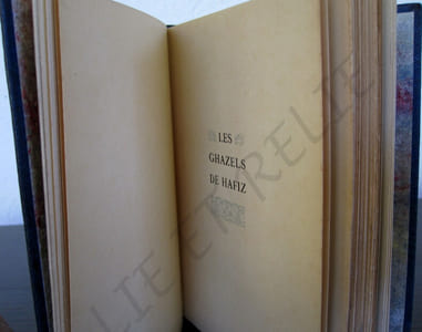 LES GAZELS DE HAFIZ.