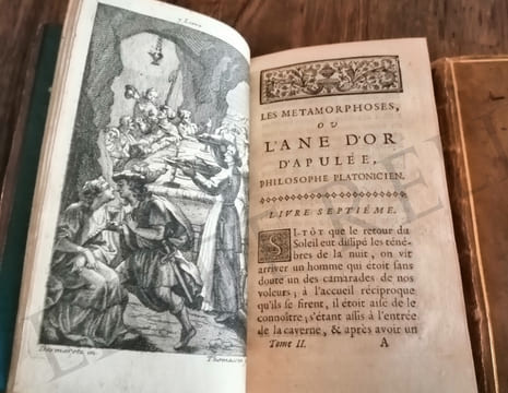 LES MÉTAMORPHOSES OU L' ÂNE D'OR D'APULÉE PHILOSOPHE PLATONICIEN
TRADUIT EN FRANÇOIS AVEC DES REMARQUES & DES FIGURES A CHAQUE LIVRE ET LE DÉMON DE ...