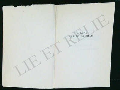 La lune clé de la bible