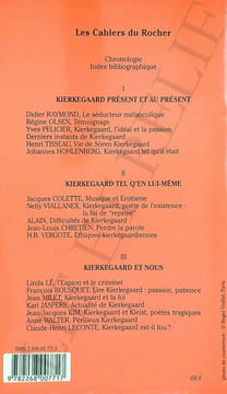 KIERKEGAARD OU LE DON JUAN CHRÉTIEN.. Collectif.