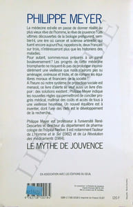 LE MYTHE DE JOUVENCE.