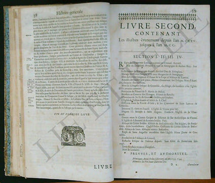 HISTOIRE GÉNÉRALE DU DAUPHINE
Depuis l'an M. de N.S jusques à nos jours.
Par NICOLAS CHORIER, Avocat au Parlement de Dauphiné.. CHORIER - NICOLAS.