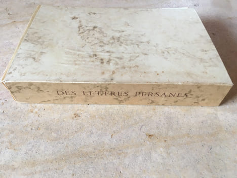 DES LETTRES PERSANES. MONTESQUIEU