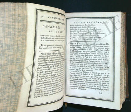 LA HENRIADE DE VOLTAIRE, AVEC DES NOTES CRITIQUES.
ON Y A JOINT UN PARALLÈLE DU LUTRIN ET DE LA HENRIADE, UN ESSAI SUR LA POÉSIE ÉPIQUE, ET D'AUTRE ...