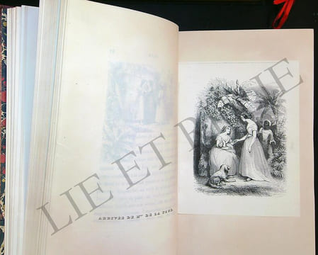 PAUL ET VIRGINIE PAR J-H BERNARDIN DE SAINT - PIERRE. - Saint pierre jacques Henri bernardin de.