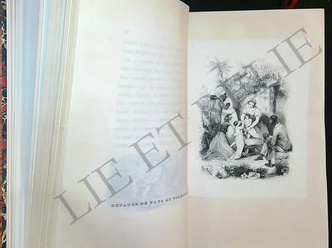 PAUL ET VIRGINIE PAR J-H BERNARDIN DE SAINT - PIERRE. - Saint pierre jacques Henri bernardin de.