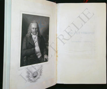 PAUL ET VIRGINIE PAR J-H BERNARDIN DE SAINT - PIERRE. - Saint pierre jacques Henri bernardin de.