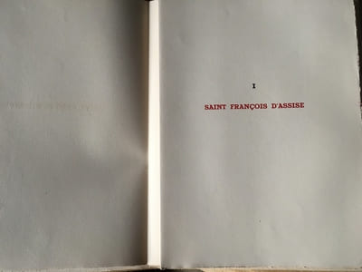 Saint FRANCOIS d'ASSISE, Poème de Paul CLAUDEL, illustration de J.M. SERT
