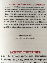 Saint FRANCOIS d'ASSISE, Poème de Paul CLAUDEL, illustration de J.M. SERT