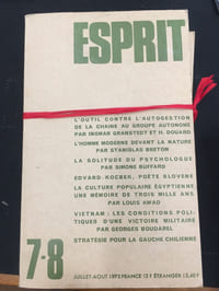 REVUE ESPRIT