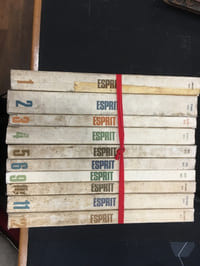 Esprit, nouvelle série, 1973