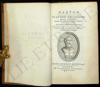 Platonis philosophi quae exstant Graece ad editionem Henrici Stephani precise expressa cum .
Les philosophies de Platon qui existent en grec pour ...