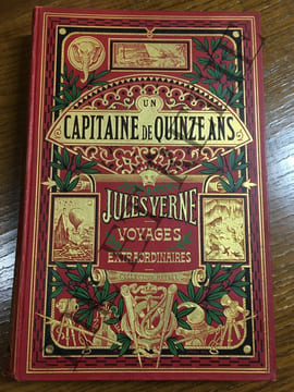 UN CAPITAINE DE QUINZE ANS.
VOYAGE EXTRAORDINAIRES COLLECTION HETZEL.. VERNE - JULES.