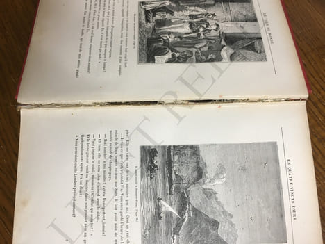 LE TOUR DU MONDE EN 80 JOURS LE DOCTEUR OX.
Maitre Zacharius. Un hivernage dans les glaces. Un rame ans les airs. Ascension française au Mont Blanc. ...