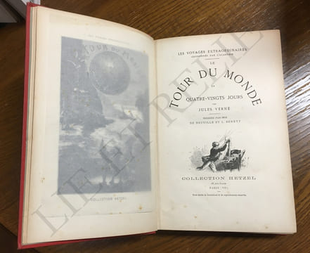 LE TOUR DU MONDE EN 80 JOURS LE DOCTEUR OX.
Maitre Zacharius. Un hivernage dans les glaces. Un rame ans les airs. Ascension française au Mont Blanc. ...