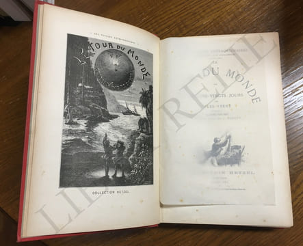 LE TOUR DU MONDE EN 80 JOURS LE DOCTEUR OX.
Maitre Zacharius. Un hivernage dans les glaces. Un rame ans les airs. Ascension française au Mont Blanc. ...