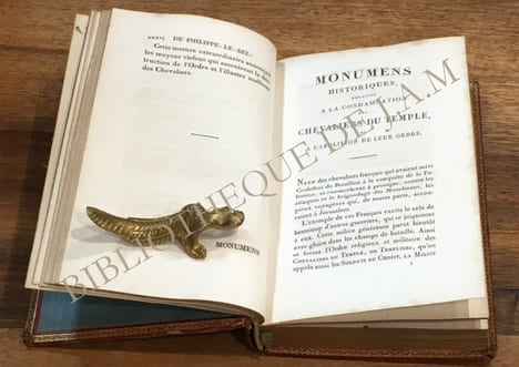 LES TEMPLIERS TRAGÉDIE, PAR M. RAYNOUARD SUIVIE DE L'EXTRAIT DE LA TRAGÉDIE ESPAGNOLE DES TEMPLIERS, PAR PEREZ DE MONTALBAN.
AVEC LE PORTRAIT DU ...