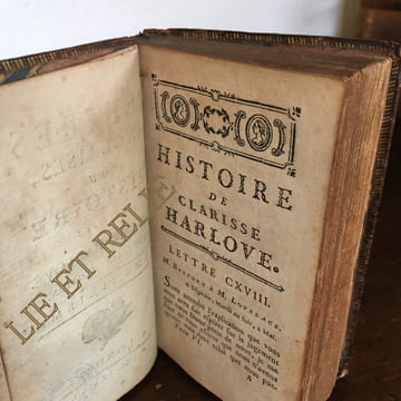 LETTRES ANGLAISES OU L'HISTOIRE DE MISS HARLOVE.
TOME SIXIÈME.. RICHARDSON SAMUEL