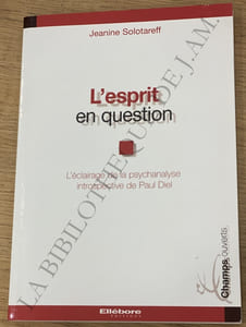 L'esprit en question 
L'éclairage De La Psychanalyse Introspective De Paul Diel.