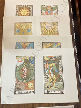 LE TAROT DES IMAGIERS DU MOYEN AGE.. WIRTH - OSWALD.