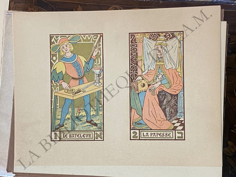 LE TAROT DES IMAGIERS DU MOYEN AGE.. WIRTH - OSWALD.