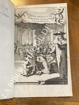 Sacrorum Bibliorum Vulgatae Editionis Concordantiae, ad recognitionem Ivssv Sixti V. Pont. Max. Bibliis Adhibitam Recensitae atqve Emendatae. Primùm à ...