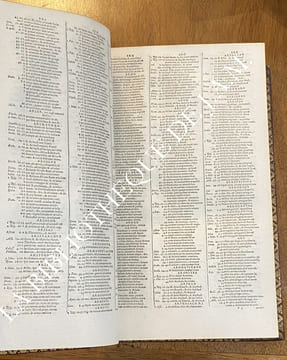Sacrorum Bibliorum Vulgatae Editionis Concordantiae, ad recognitionem Ivssv Sixti V. Pont. Max. Bibliis Adhibitam Recensitae atqve Emendatae. Primùm à ...