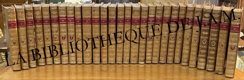 VICTOIRES, CONQUÊTES, DÉSASTRES, REVERS ET GUERRES CIVILES DES FRANÇAIS, DE 1792 A 1815, PAR UNE SOCIÉTÉ DE MILITAIRES ET DE GENS DE LETTRES.
Victoires et conquêtes revers et guerres civiles des Français DEPUIS LES GAULOIS JUSQU'EN 1792 