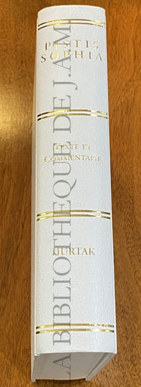 PISTIS SOPHIA TEXTE COPTE DE LA GNOSE AVEC COMMENTAIRE
~LA FOI DE LA SAGESSE~ DIALOGUE POST-EVANGELIQUE SUR LA CONSCIENCE DE LUMIÈRE ET L'ESPRIT DE SAGESSE. TRADUCTION A PARTIR DE MATÉRIEL COPTE ET GREC TROUVE DANS LE CODEX ASKEW AVEC UN COMMENTAIRE DE J.J.HURTAK PH.D.,M.TH ET DÉSIRÉE HURTAK,MS SC.