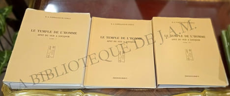 LE TEMPLE DANS L'HOMME.. SCHWALLER DE LUBICZ - René Adolphe.