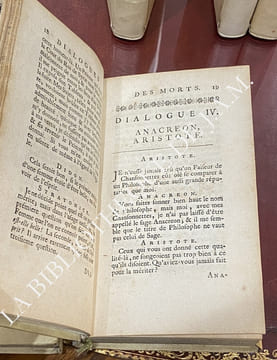 LES ŒUVRES DE M.FONTENELLE, De l’Académie Françoise. QUI CONTIENT LES NOUVEAUX DIALOGUES DES MORTS. L'ENTRETIENT SUR LA PLURALITÉ DES MONDES. ...