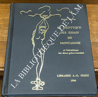 LE TRIPTYQUE DES ESSAIS DE MONTAIGNE ET L’HÉRALDIQUE DES DIEUX GRÉCO-ROMAINS.
