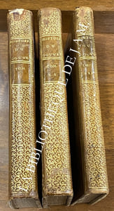HISTOIRE DE L'ANCIEN GOUVERNEMENT DE LA FRANCE. AVEC XIV LETTRES HISTORIQUE SUR LES PARLEMENTS OU ÉTATS-GÉNÉRAUX.
PAR FEU M. LE C. DE BOULAINVILLIERS.