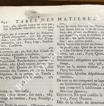 COUTUMES DES DUCHÉ, BAILLIAGE ET PRÉVÔTÉ D’ORLÉANS, ET RESSORTS D’ICEUX, Avec une Introduction Générale auxdites Coutumes, & des Introductions ...