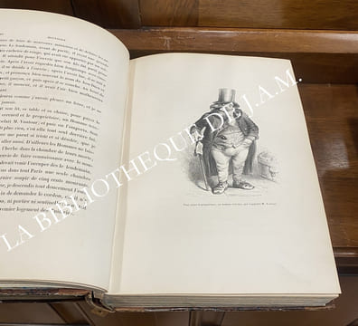 SCÈNES DE LA VIE PRIVÉE ET PUBLIQUE DES ANIMAUX.
Vignettes par Grandville. Études de mœurs contemporaines publiées sous la direction de M. P.-J. ...