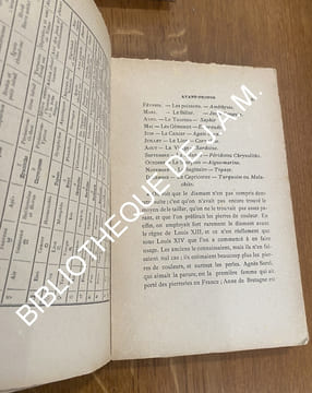 LES PIERRES MAGIQUES.
Histoire complète des pierres précieuses : leurs origines, leurs vertus, etc.. SANTINI DE RIOLS E. N.