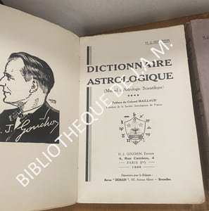 DICTIONNAIRE ASTROLOGIQUE.