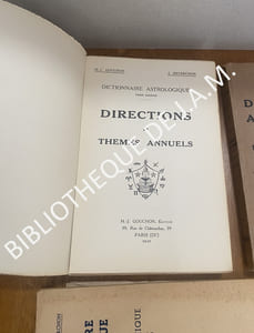 DICTIONNAIRE ASTROLOGIQUE.