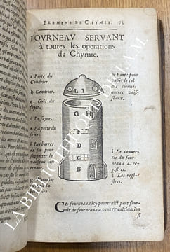 Les Elemens de Chymie de M. Iean Begvin, Aumosnier du Roy
Reveuz, notez, expliquez, & augmentez par I. L. D. R. B. I. C. E. M.
Edition finale ou la ...