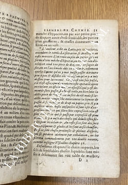 Les Elemens de Chymie de M. Iean Begvin, Aumosnier du Roy
Reveuz, notez, expliquez, & augmentez par I. L. D. R. B. I. C. E. M.
Edition finale ou la ...