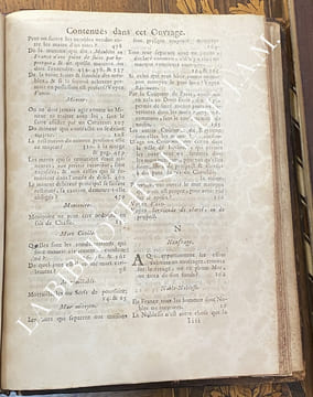 LES IINSTITUTS DE JUSTINIEN CONFERES AVEC LE DROIT FRANÇOIS DIVISES EN QUATRE LIVRES.. BOUTARIC - FRANÇOIS DE.