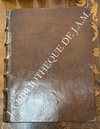 LES IINSTITUTS DE JUSTINIEN CONFERES AVEC LE DROIT FRANÇOIS DIVISES EN QUATRE LIVRES.